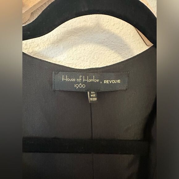 House of Harlow 1960 x REVOLVE Viviana Jacket in Noir Sz. XXS - Picture 5 of 9